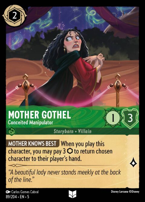 Mother Gothel - Conceited Manipulator - 5 #89 - Normal