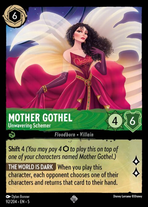 Mother Gothel - Unwavering Schemer - 5 #92 - Normal