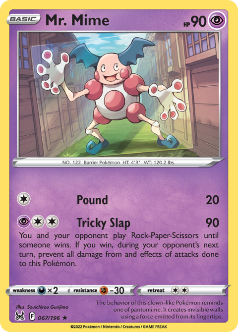 Mr. Mime - LOR #67 - Normal