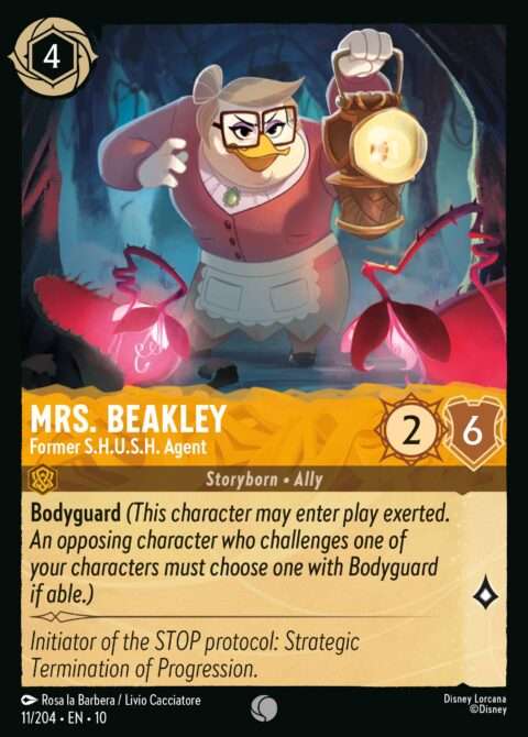 Mrs. Beakley - Former S.H.U.S.H. Agent - 10 #11 - Foil