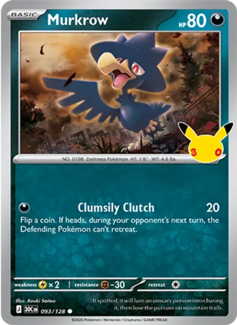 Murkrow - 30C #093 - Normal