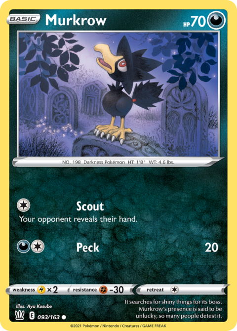 Murkrow - BST #93 - Normal