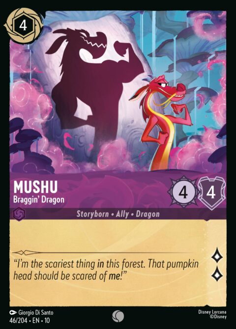 Mushu - Braggin' Dragon - 10 #46 - Foil