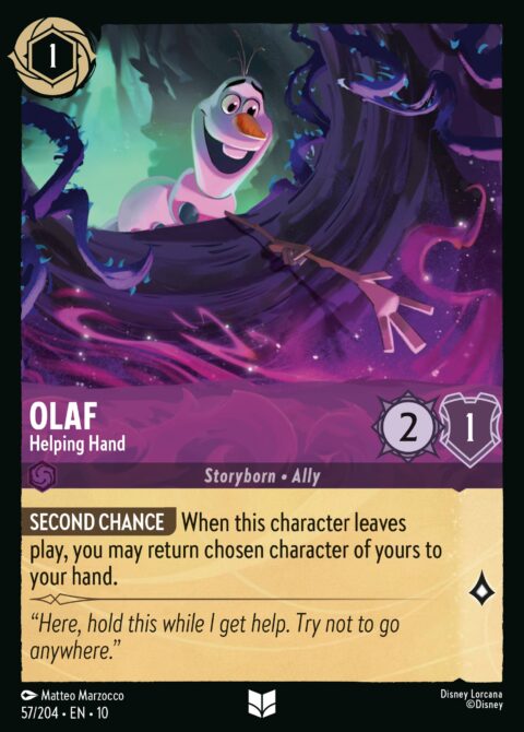 Olaf - Helping Hand - 10 #57 - Foil