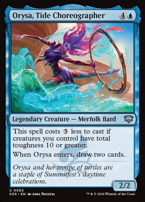 Orysa, Tide Choreographer - SOS #62 - Foil