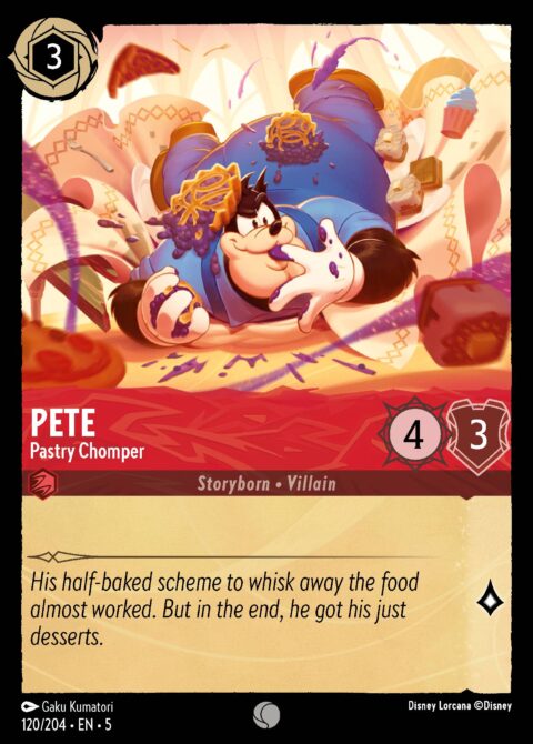 Pete - Pastry Chomper - 5 #120 - Normal