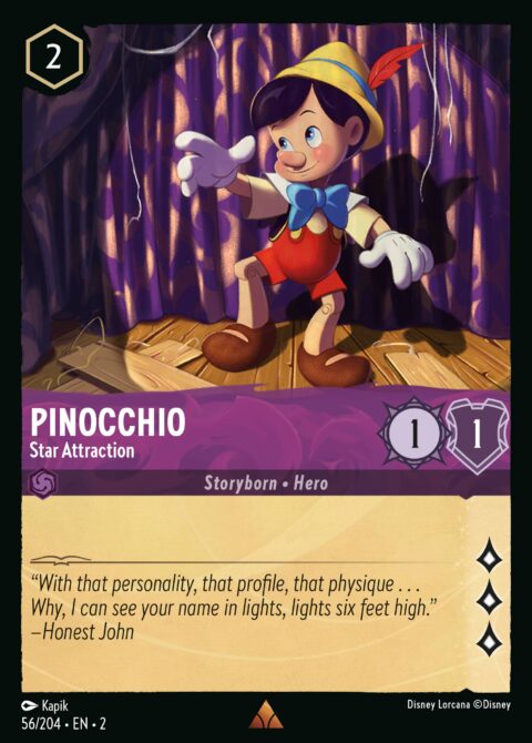 Pinocchio - Star Attraction - 2 #56 - Normal
