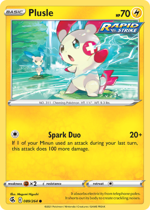 Plusle - FST #89 - Normal