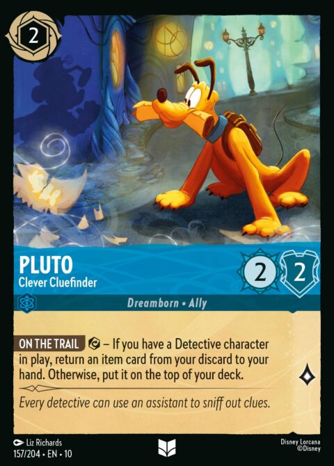Pluto - Clever Cluefinder - 10 #157 - Foil