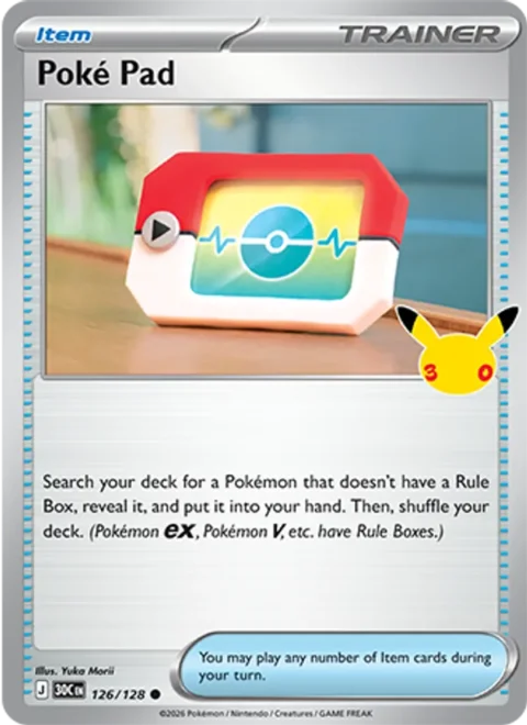 Poké Pad - 30C #126 - Normal