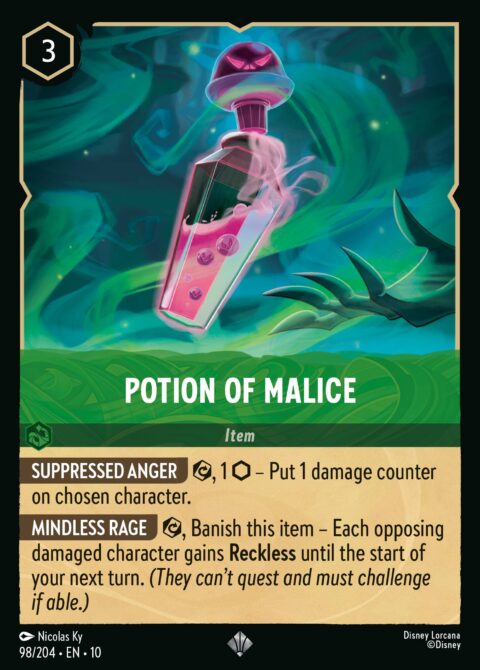 Potion of Malice - 10 #98 - Foil
