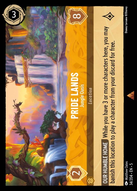 Pride Lands - Jungle Oasis - 5 #34 - Foil