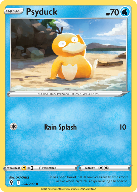 Psyduck - EVS #24 - Normal