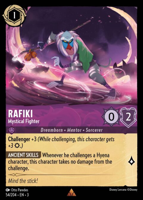 Rafiki - Mystical Fighter - 3 #54 - Foil