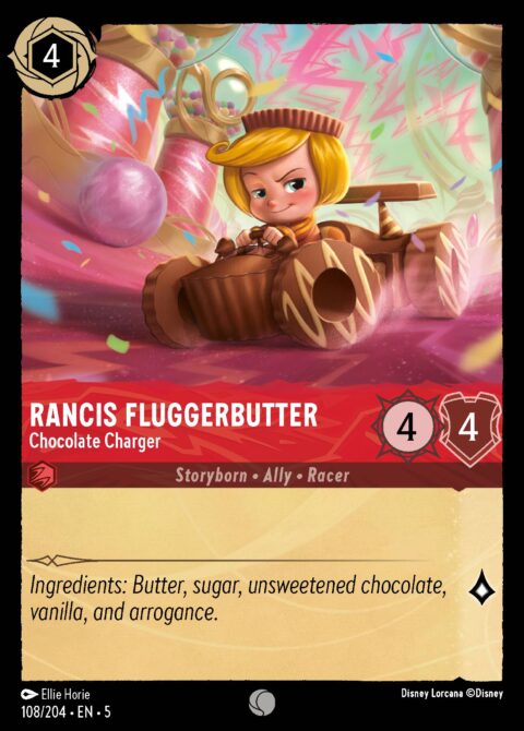 Rancis Fluggerbutter - Chocolate Charger - 5 #108 - Foil