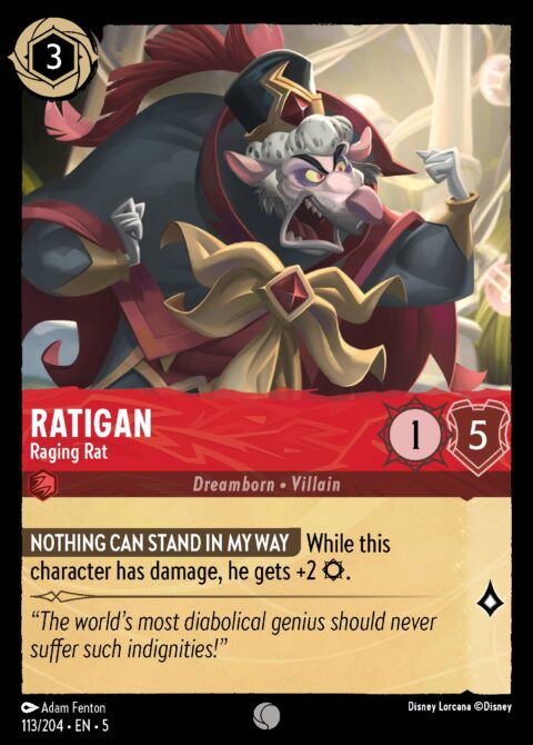 Ratigan - Raging Rat - 5 #113 - Normal