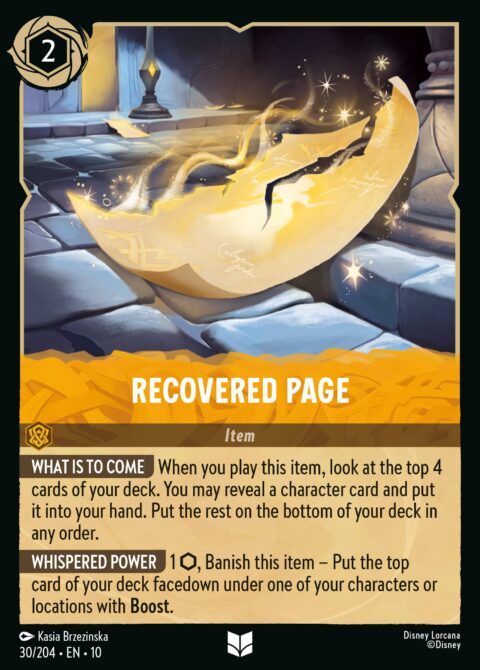 Recovered Page - 10 #30 - Foil