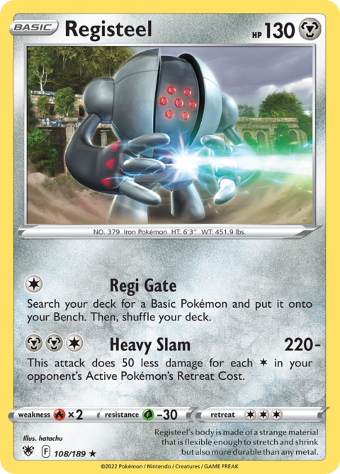 Registeel - ASR #108 - Normal