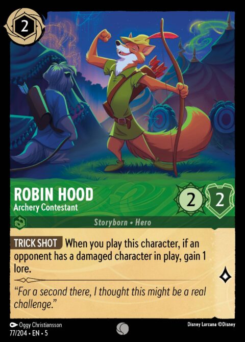 Robin Hood - Archery Contestant - 5 #77 - Normal