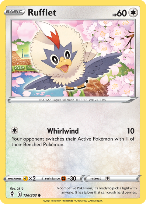 Rufflet - EVS #136 - Normal