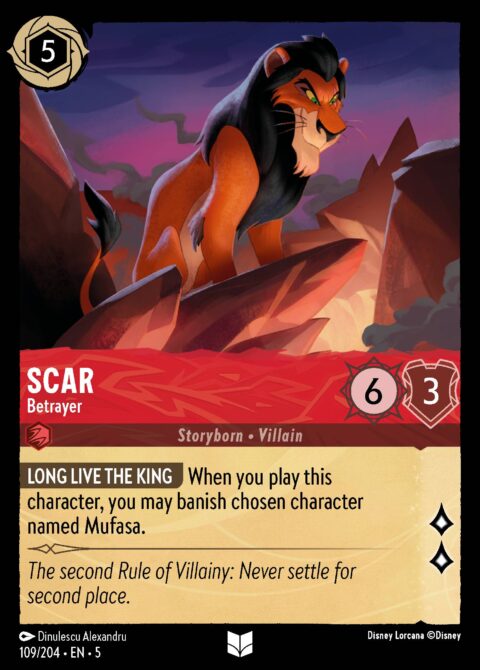 Scar - Betrayer - 5 #109 - Normal
