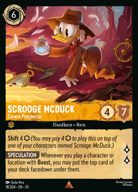 Scrooge McDuck - Cavern Prospector - 10 #18 - Foil