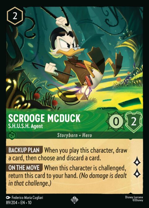 Scrooge McDuck - S.H.U.S.H. Agent - 10 #89 - Foil