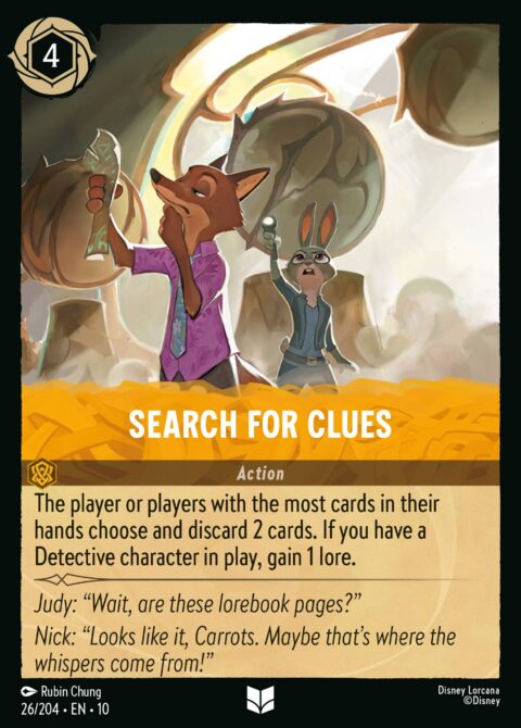 Search for Clues - 10 #26 - Foil