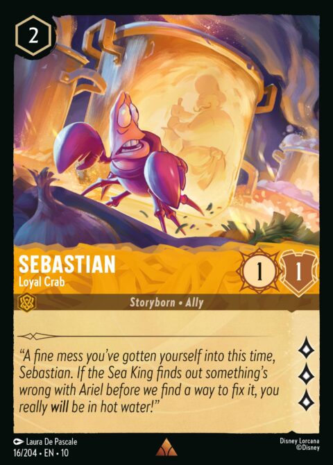 Sebastian - Loyal Crab - 10 #16 - Foil