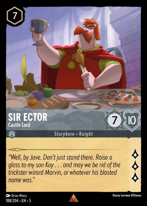 Sir Ector - Castle Lord - 5 #188 - Normal