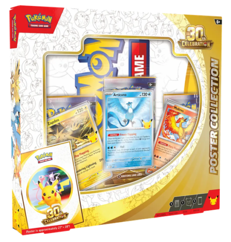 Pokémon TCG: 30th Celebration Poster Collection