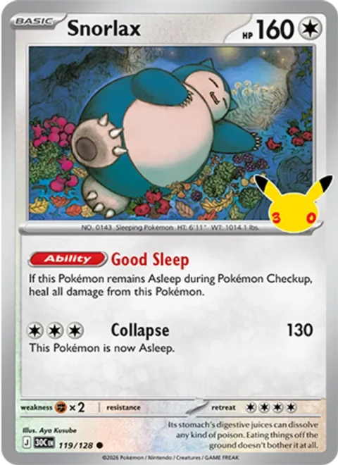 Snorlax - 30C #119 - Normal