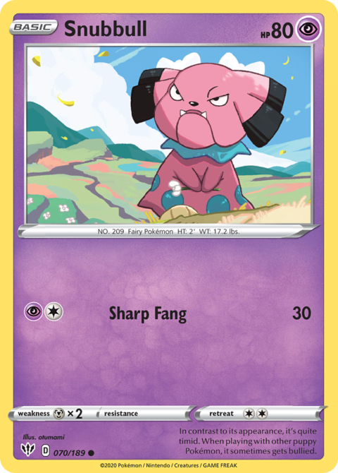 Snubbull - DAA #70 - Normal