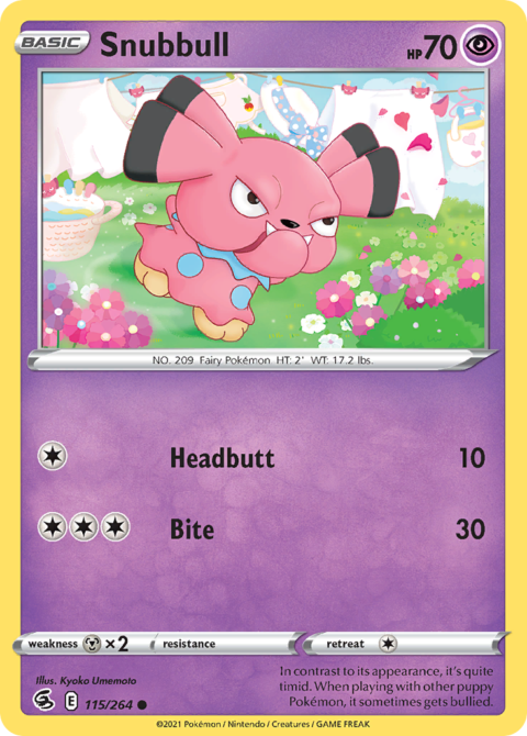Snubbull - FST #115 - Normal