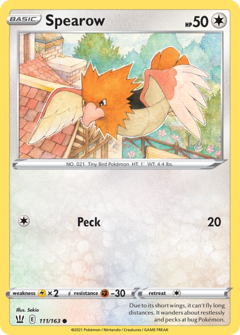 Spearow - BST #111 - Normal