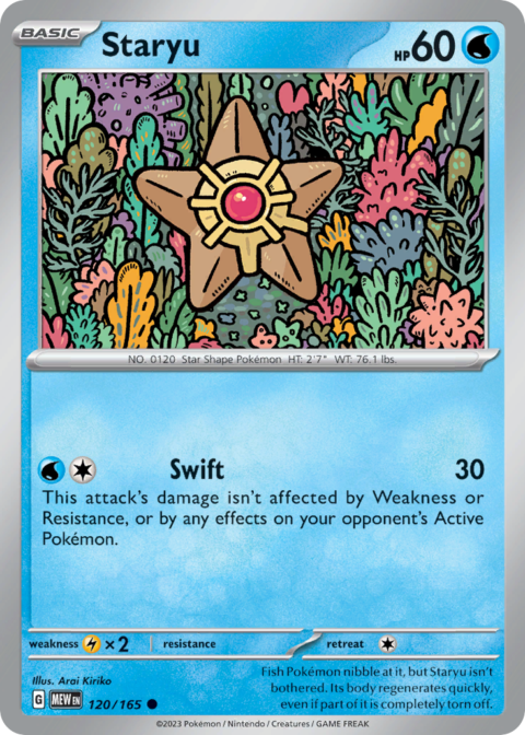 Staryu - MEW #120 - Normal
