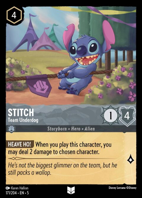 Stitch - Team Underdog - 5 #171 - Foil
