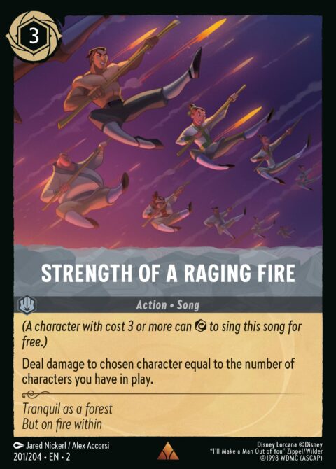 Strength of a Raging Fire - 2 #201 - Normal