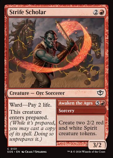 Strife Scholar // Awaken the Ages - SOS #131 - Normal