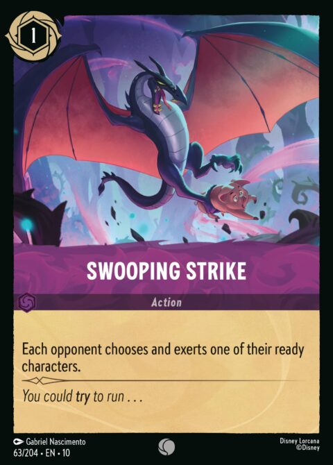 Swooping Strike - 10 #63 - Foil