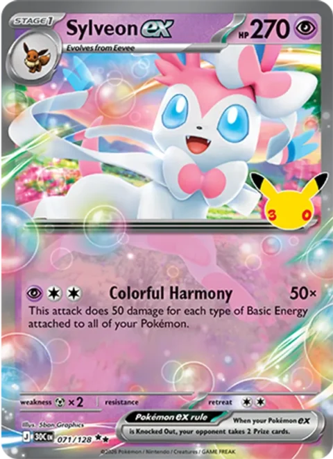 Sylveon ex - 30C #071 - Normal
