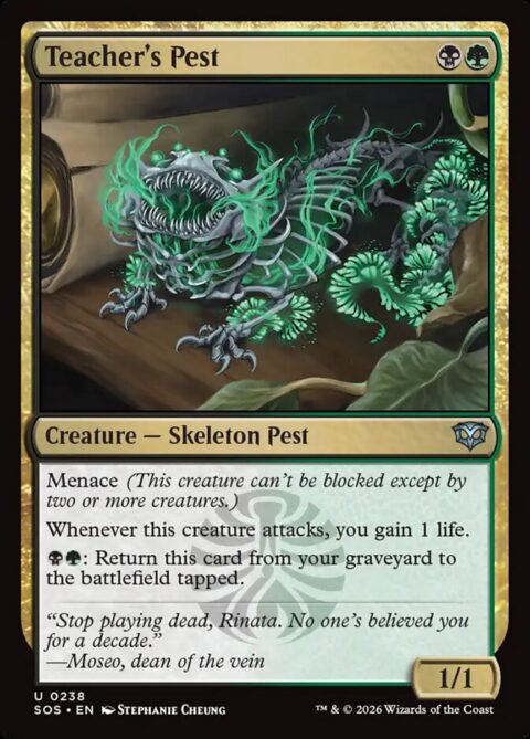 Teacher's Pest - SOS #238 - Foil