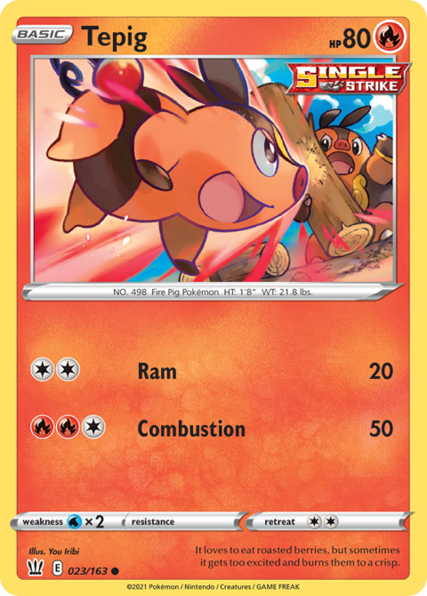 Tepig - BST #23 - Normal