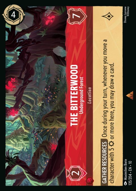 The Bitterwood - Underground Forest - 10 #135 - Foil