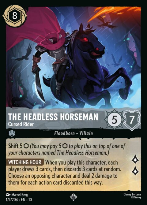 The Headless Horseman - Cursed Rider - 10 #174 - Foil