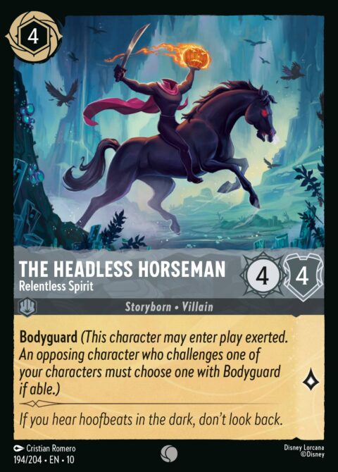 The Headless Horseman - Relentless Spirit - 10 #194 - Foil