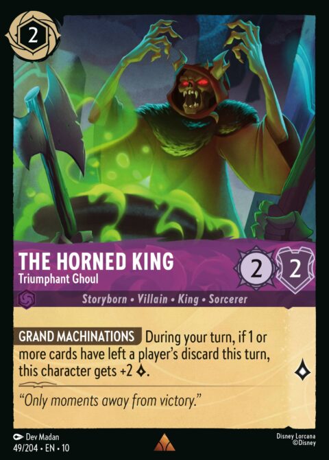 The Horned King - Triumphant Ghoul - 10 #49 - Foil