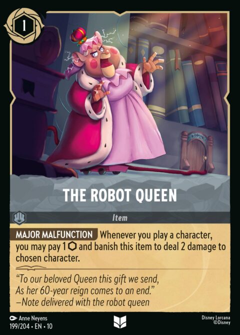 The Robot Queen - 10 #199 - Foil
