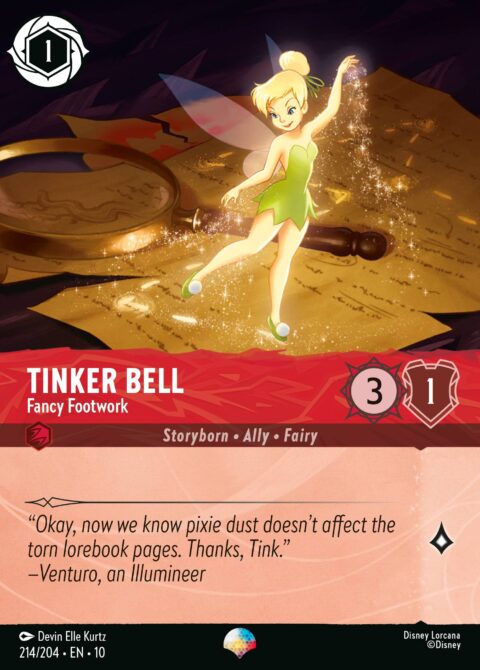 Tinker Bell - Fancy Footwork - 10 #214