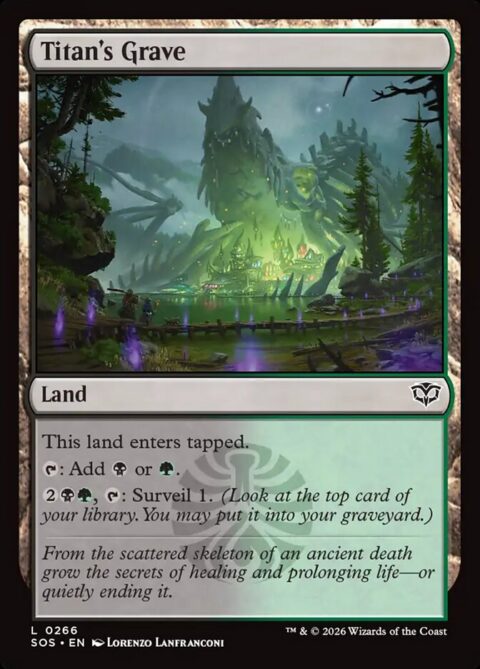 Titan's Grave - SOS #266 - Foil